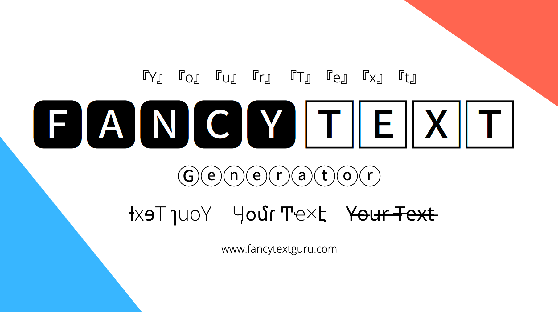 Fancy Text Generator 𝕮𝖔𝖔𝖑 Stylish Text Fonts Free