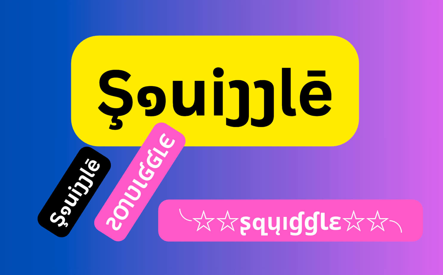 Squiggle Fonts Fancy
